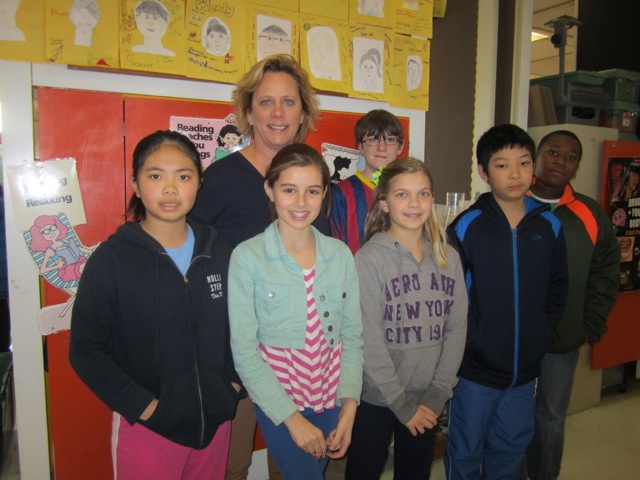 Kathy currently works with two small groups of students in a 5th grade class at Quincy Elementary